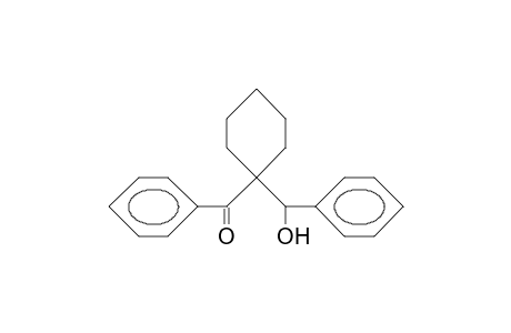 Cyclohexanemethanol, 1-benzoyl-.alpha.-phenyl-