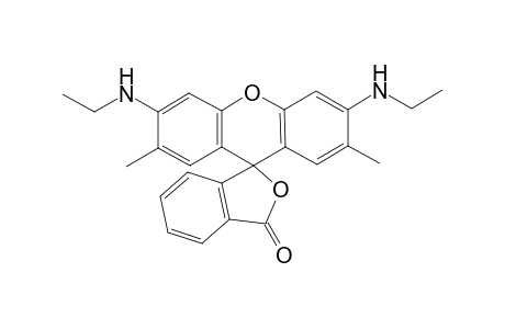 3',6'-bis(ethylamino)-2',7'-dimethyl-1-spiro[isobenzofuran-3,9'-xanthene]one