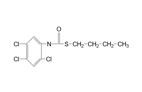 thio-2,4,5-trichlorocarbanilic acid,S-butyl ester