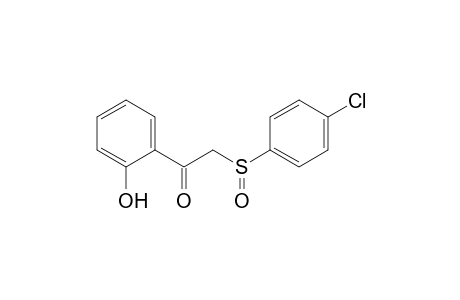 Ethanone, 2-[(4-chlorophenyl)sulfinyl]-1-(2-hydroxyphenyl)-