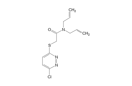 2-[(6-chloro-3-pyridazinyl)thio]-N,N-diallylacetamide