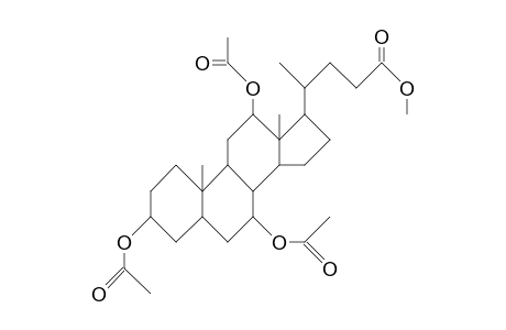 Cholic acid, methyl ester triacetate