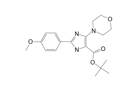 2-(4-Methoxyphenyl)-5-morpholin-4-yl-3H-imidazol-4-carboxylic acid, tert-butyl ester