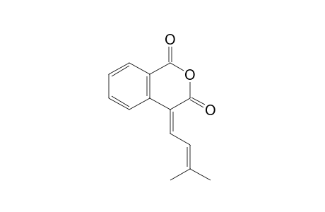 4-(3-Methylbut-2-enylidene)isochroman-1,3-dione