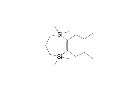 1,1,4,4-Tetramethyl-2,3-dipropyl-1,4-disilacyclohept-2-ene