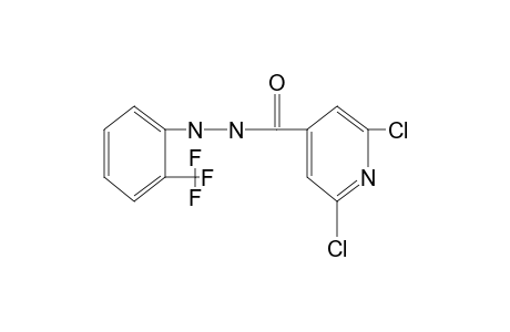 2,6-DICHLOROISONICOTINIC ACID, 2-(alpha,alpha,alpha-TRIFLUORO-o-TOLYL)HYDRAZIDE