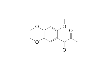 1-(2,4,5-trimethoxyphenyl)propane-1,2-dione
