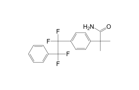 .alpha.,.alpha.-Dimethyl-4-(.alpha.,.alpha.,.beta.,.beta.-tetrafluorophenethyl)-benzylformamide