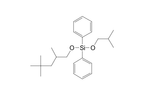 Silane, diphenylisobutoxy(2,4,4-trimethylpentyloxy)-