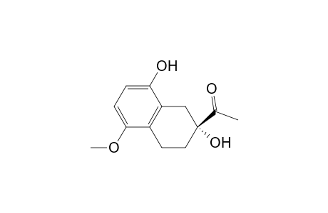 (R)-(-)-2-Acetyl-8-hydroxy-5-methoxy-1,2,3,4-tetrahydro-2-naphthol