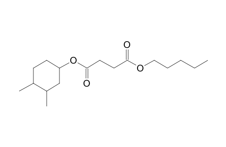 Succinic acid, 3,4-dimethylcyclohexyl pentyl ester