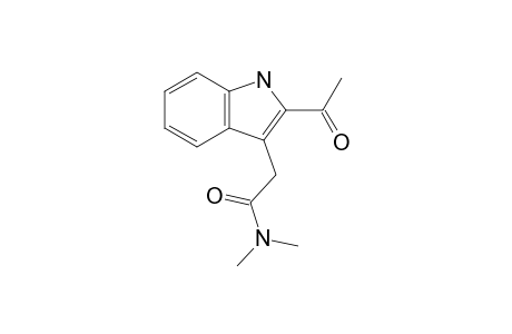 2-(2-Acetyl-1H-indol-3-yl)-N,N-dimethylacetamide