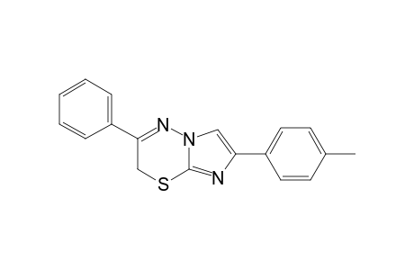 3-phenyl-7-p-tolyl-2H-imidazo[2,1-b][1,3,4]thiadiazine