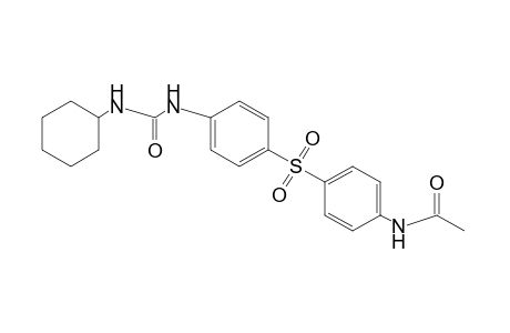 1-[p-(N-acetylsulfanilyl)phenyl]-3-cyclohexylurea