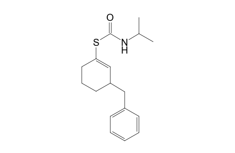 N-isopropylthiocarbamic acid S-(3-benzylcyclohexen-1-yl) ester