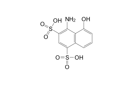 4-Amino-5-hydroxy-1,3-naphthalenedisulfonic acid