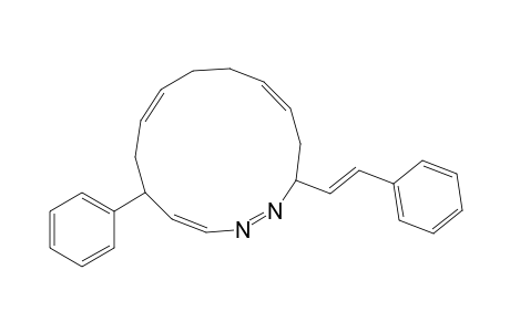 1,2-Diazacyclotetradeca-1,3,7,11-tetraene, 5-phenyl-14-(2-phenylethenyl)-