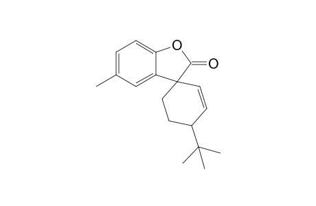 6'-tert-butyl-5-methyl-2-spiro[benzofuran-3,3'-cyclohexene]one