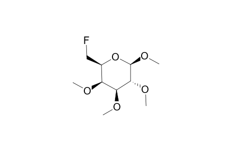 Fucoside, methyl 6-fluoro-2,3,4-tri-o-methyl-, .alpha.-D-