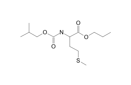 L-Methionine, N-isobutoxycarbonyl-, propyl ester