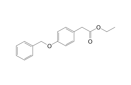 [p-(benzyloxy)phenyl]acetic acid, ethyl ester