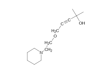 3-PENTYN-2-OL, 2-METHYL-5-/2- PIPERIDINOETHOXY/-,