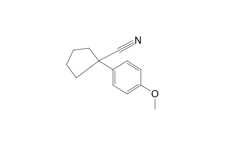 CYCLOPENTANECARBONITRILE, 1-/P-METHOXYPHENYL/-,