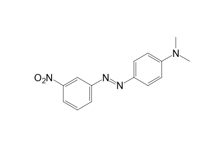 N,N-dimethyl-p-[(m-nitrophenyl)azo]aniline