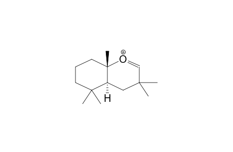 3,3,6,6,10-PENTAMETHYL-5,7,8,9-TETRAHYDRO-TRANS-CHROMAN-2-YL CATION