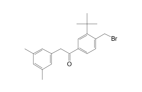 Bromomethylbenzene, 2-T-butyl-4-[(3,5-dimethyl)phenacetyl]-