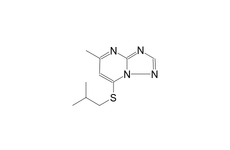 5-Methyl-7-(2-methylpropylsulfanyl)-[1,2,4]triazolo[1,5-a]pyrimidine