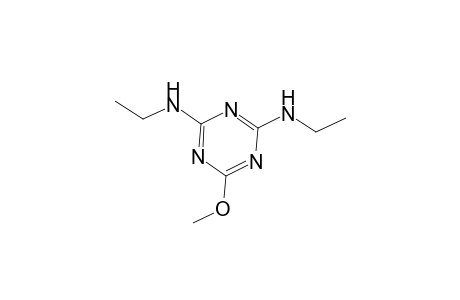 2-METHOXY-4,6-BIS-(ETHYLAMINO)-S-TRIAZIN