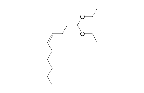 Decenal<4Z->, diethyl acetal