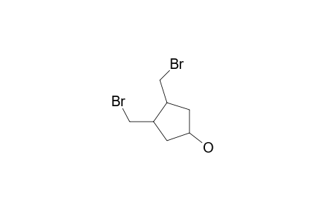 3,4-bis(Bromomethyl)cyclopentan-1-ol