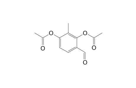 2,4-Dihydroxy-3-methylbenzaldehyde diacetate