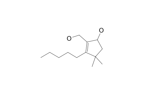 2-(Hydroxymethyl)-4,4-dimethyl-3-pentyl-1-cyclopent-2-enol