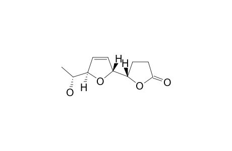 DIPLOBIFURANYLONE_A;5'-[(1-S)-1-HYDROXYETHYL]-3,4-2',5'-TETRAHYDRO-2-H-[2.2']-BIFURANYL-5-ONE