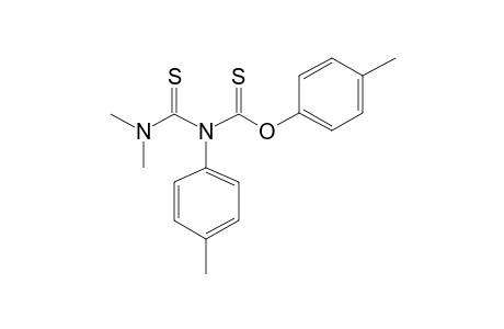 o-(p-Tolyl) 4,4-dimethyl-2-(p-tolyl)-1,3-dithioallophanate