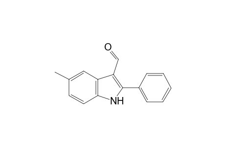 1H-Indole-3-carboxaldehyde, 5-methyl-2-phenyl-