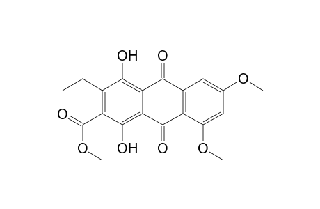 4-Hydroxy-austrocorticinic acid, methyl ester