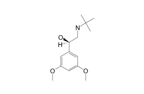 (R)-2-(TERT.-BUTYLAMINO)-1-(3,5-DIMETHOXYPHENYL)-ETHANOL