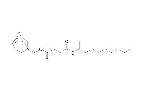 Succinic acid, (adamant-1-yl)methyl dec-2-yl ester