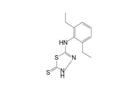 2-(2,6-diethylanilino)-delta square-1,3,4-thiadiazoline-5-thione