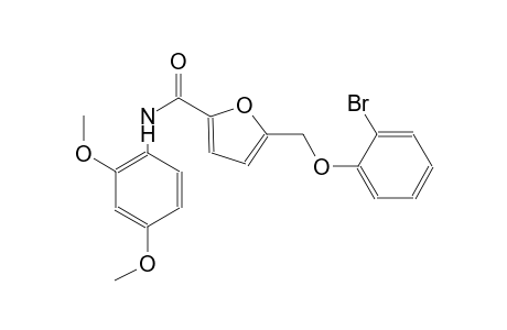 5-[(2-bromophenoxy)methyl]-N-(2,4-dimethoxyphenyl)-2-furamide