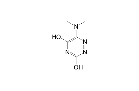 6-Dimethylamino-3,5-dihydroxy-1,2,4-triazine
