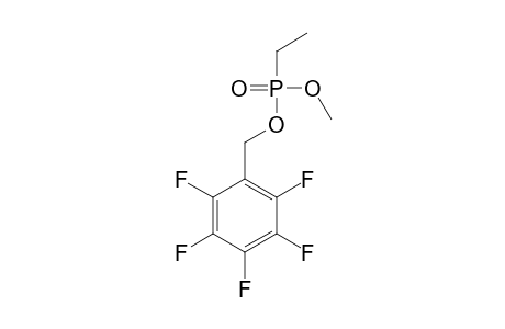 Methyl pentafluorobenzyl ethylphosphonate