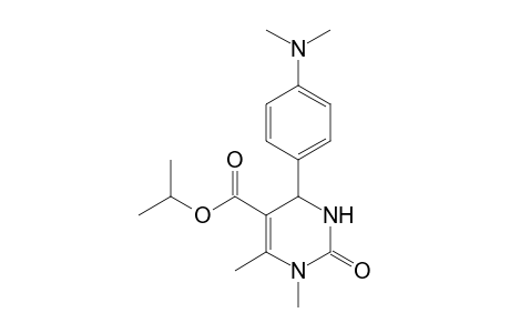 Isopropyl 4-(4-dimethylaminophenyl)-3,4-dihydro-1,6-dimethyl-2(1H)-oxo-5-pyrimidinecarboxylate