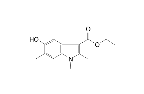 Ethyl 5-hydroxy-1,2,6-trimethyl-1H-indole-3-carboxylate