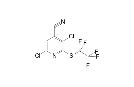 2,5-Dichloro-4-cyano-6-pentafluoroethylthiopyridine