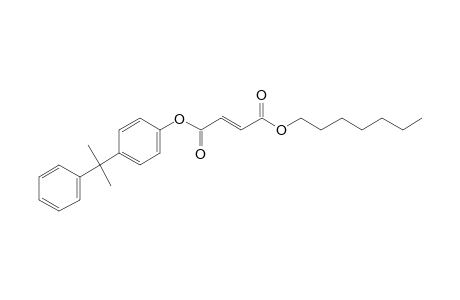 Fumaric acid, heptyl 4-(2-phenylpropyl-2)phenyl ester